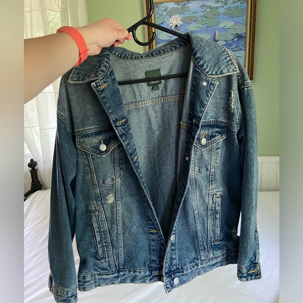 Wild Fable Jean Jacket, Size S but is oversized and could fit up to a L